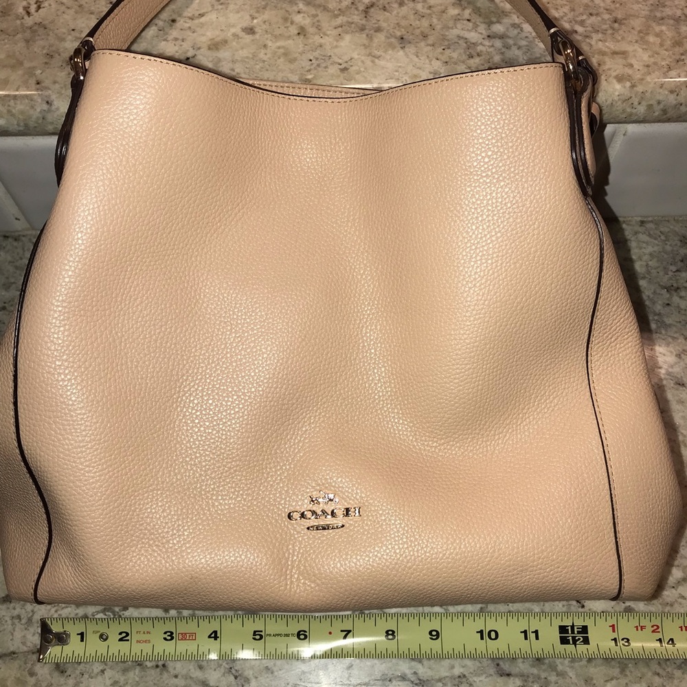 Coach Edie Shoulder Bag 31 36464 Pebble Leather